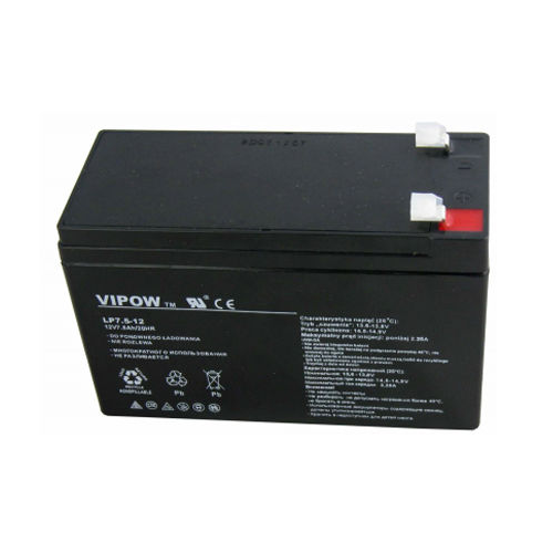 Acumulator cu gel plumb 12V 7.5Ah Vipow