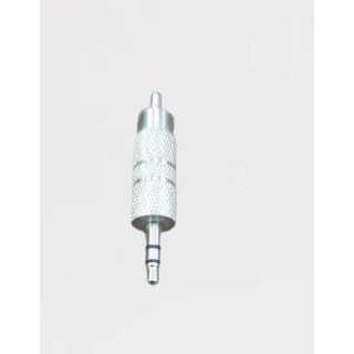 Adaptor Jack 3.5 mm STEREO tata - RCA tata metal