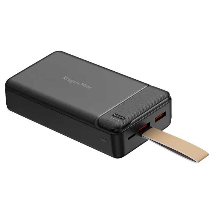 Power bank 30000mAh LI-POL QC 2x USB 22.5W /USB-C 20W Kruger&Matz KM0907.1