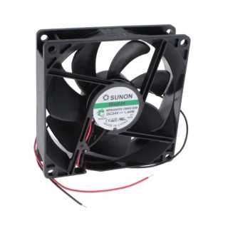 Ventilator DC axial Sunon 24VDC (8...27.6VDC) 92x92x25mm 87.5m3/h 34dBA 2 fire EF92252S1-1000U-A99