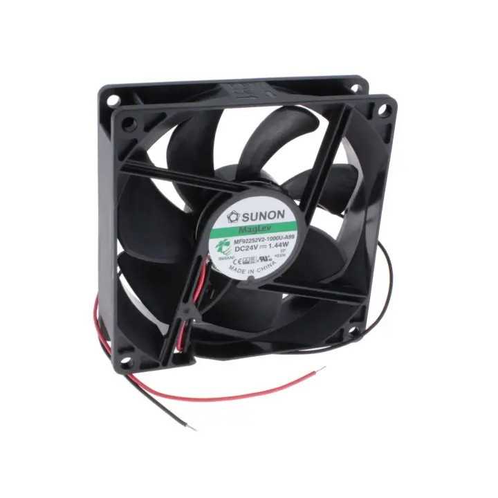 Ventilator DC axial Sunon 24VDC (8...27.6VDC) 92x92x25mm 87.5m3/h 34dBA 2 fire EF92252S1-1000U-A99