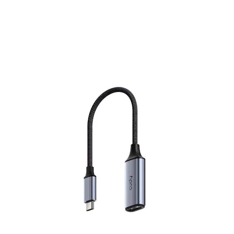 Cablu adaptor USB-C tata - HDMI mama 4K60Hz 0.15m Cudy UH401