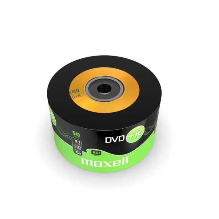 Set DVD+R 4.7GB 16x 50buc pe folie Maxell 275736.40.TE