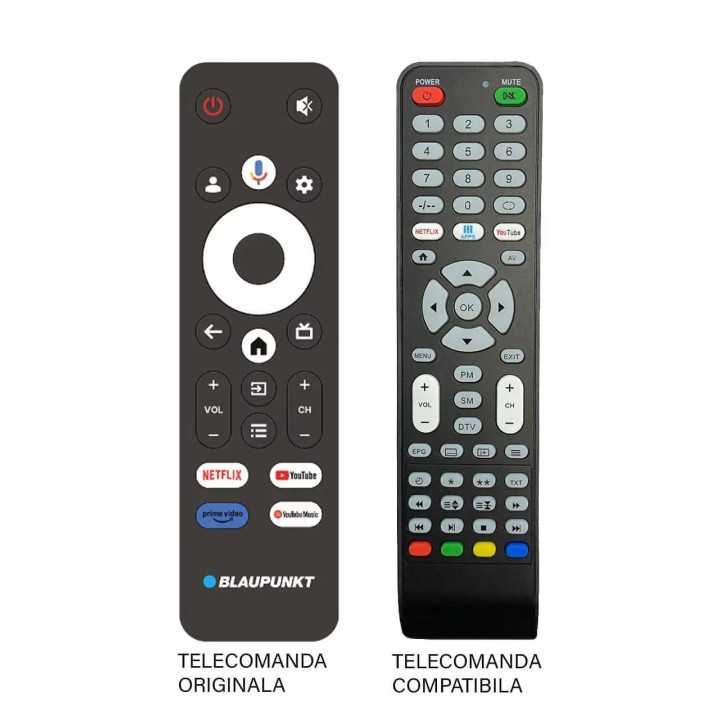 Telecomanda inlocuitoare compatibila TV Blaupunkt 32WGC5500 (576)