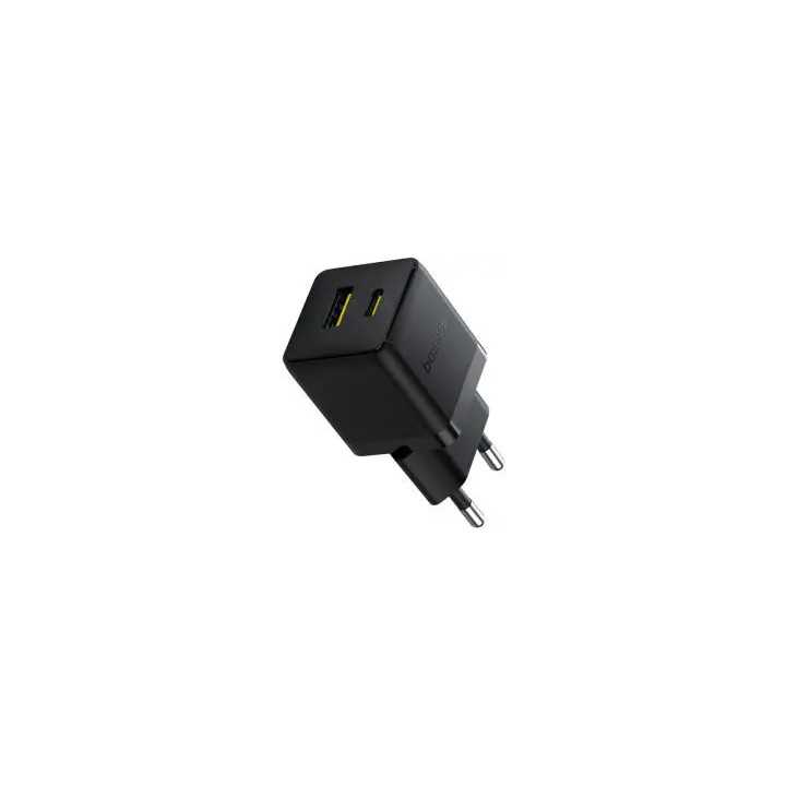 Incarcator retea Baseus Palm P1011160A113-00 Quick Charge 30W 1x USB Type-C 1x USB