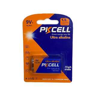 Baterie PKCELL Ultra alkalina 6LR61 9V (604)