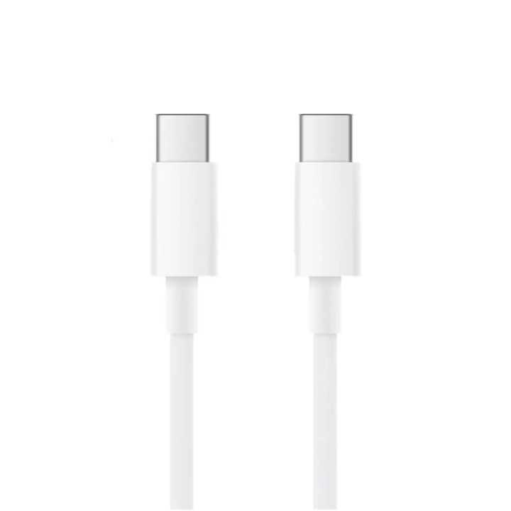 Cablu de incarcare si transfer date USB C la USB C 2m alb (306)