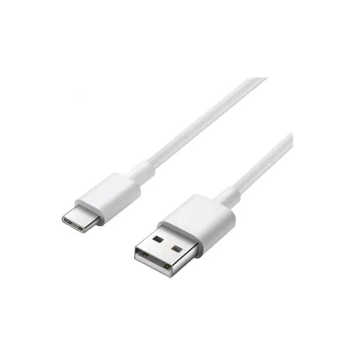 Cablu de incarcare si transfer date USB-A - USB-C 2m alb (517)
