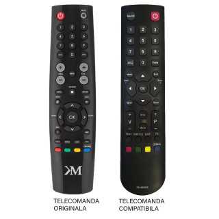 Telecomanda inlocuitoare compatibila cu originalul pentru TV Kruger&Matz KM0232T PIL0356 (326-3)