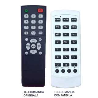 Telecomanda inlocuitoare pentru boxa portabila AKAI SS022A-X6 compatibil cu originalul (652)