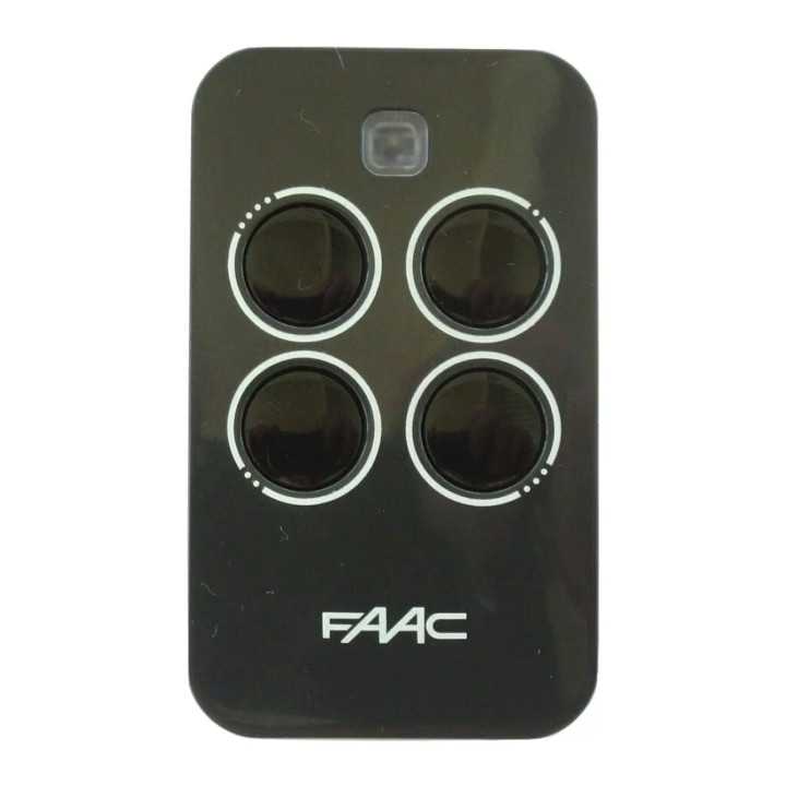 Telecomanda inlocuitoare poarta garaj FAAC TX4 433 RC de doua si patru canale/ cod saritor/ 433.92MHz (816)