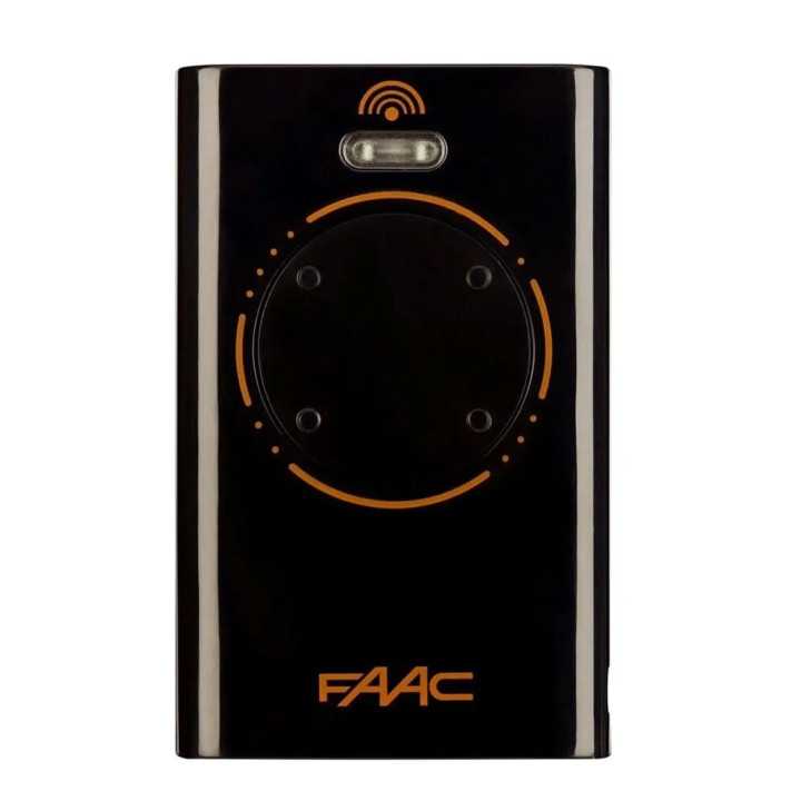Telecomanda inlocuitoare poarta garaj FAAC XT4 433 SL de doua si patru canale/ cod fix/ 433.92MHz (815)