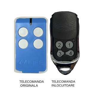 Telecomanda inlocuitoare poarta garaj Life MAXI4-BLUE cu 4 taste (833)