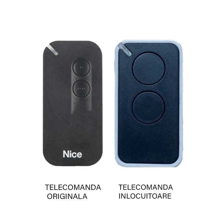 Telecomanda inlocuitoare poarta garaj Nice MyGo de doua si patru canale/ cod saritor/ 433.92MHz (340)