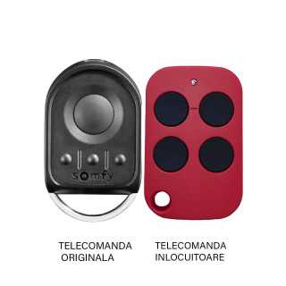 Telecomanda inlocuitoare poarta garaj Somfy KeyGO RTS pe patru canale/ 433.92MHz (447)