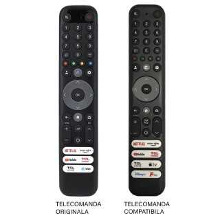 Telecomanda inlocuitoare TV TCL RC833 GUB1 compatibil cu originalul (574-2)