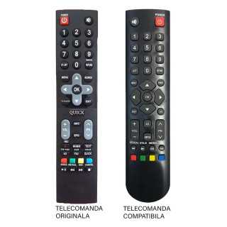 Telecomanda inlocuitoare TV Utok U50UHD1/ U55UHD1 compatibil cu originalul (347-2)