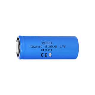 Acumulator PKCELL Li-Ion 26650 4500mAh top button (602)
