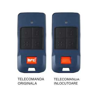 Telecomanda inlocuitoare poarta garaj 4 Butoane cod saritor 433.92Mhz BFT Mitto Cool 4C (803-1)