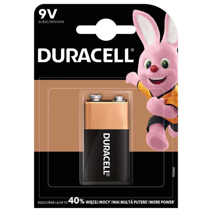 Baterie DuraCell 6LF22 9V alkalina