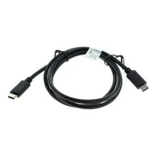 Cablu USB-C 3.1 tata la USB-C 3.1 tata 1m negru 60W 5Gbps 028-126