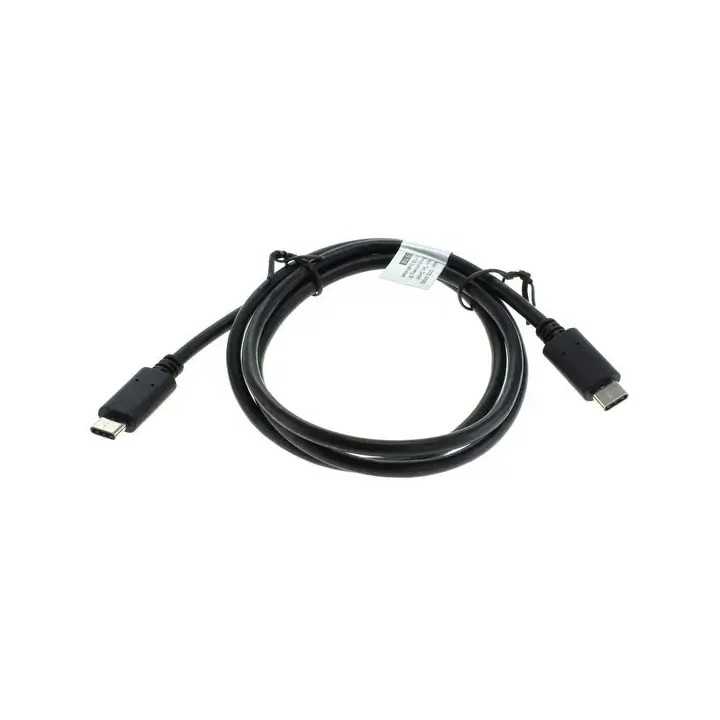 Cablu USB-C 3.1 tata la USB-C 3.1 tata 1m negru 60W 5Gbps 028-126