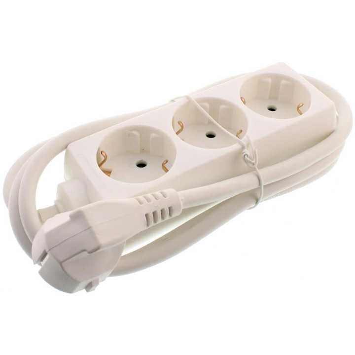 Prelungitor 3 prize 1.5m 3xG1.5mmp alb Well EXTS-3S1.5M-WL