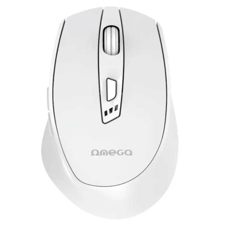 Mouse wireless reincarcabil USB-C alb OMEGA OMC529RWW