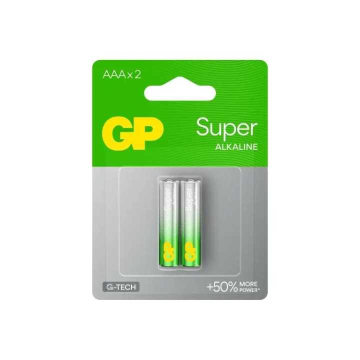 Set baterii GP Super alkaline R3 AAA 2buc GP24A-BL2