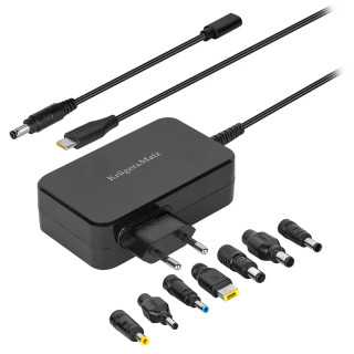 Alimentator Universal 90W PD USB-C + 7 adaptoare Kruger&Matz KM1450-90