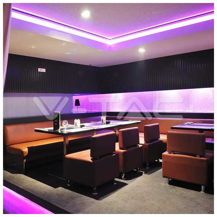 Kit banda LED COB RGB 24V 13W IP20 5m V-tac SKU-2972