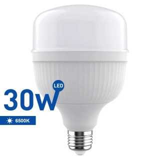 Bec LED cu chip SAMSUNG E27 T100 T-BULB 30W 2700lm 6500K Wellmax VE20703