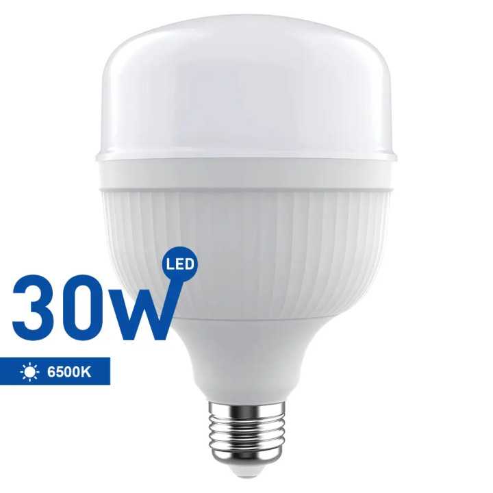 Bec LED cu chip SAMSUNG E27 T100 T-BULB 30W 2700lm 6500K Wellmax VE20703