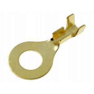 Papuc terminal inelar neizolat M6 0.8-2.5mm2 pe cablu crimpare 4CarMedia KON-M6