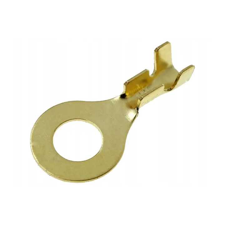 Papuc terminal inelar neizolat M6 0.8-2.5mm2 pe cablu crimpare 4CarMedia KON-M6