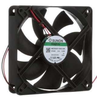 Ventilator DC axial 10..24VDC..27.6VDC 120x120x25mm 3100rot./min 183.9m3/h 44.5dB VAPO SUNON MEC0252V1-000U-A99