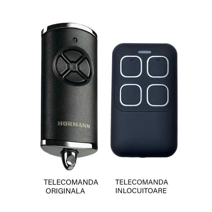 Telecomanda inlocuitoare poarta garaj de 2 si 4 canale cod Bisecure 868.35MHz Hormann HS4BS compatibila cu originalul (823)