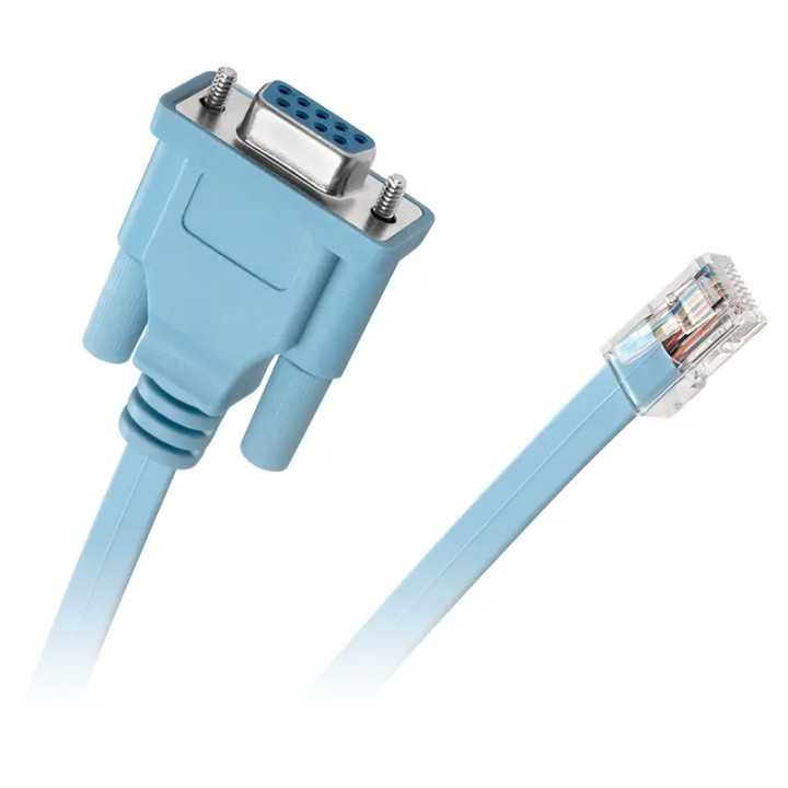 Cablu interfata RS232 la RJ45 8p8c 1.8m Cabletech