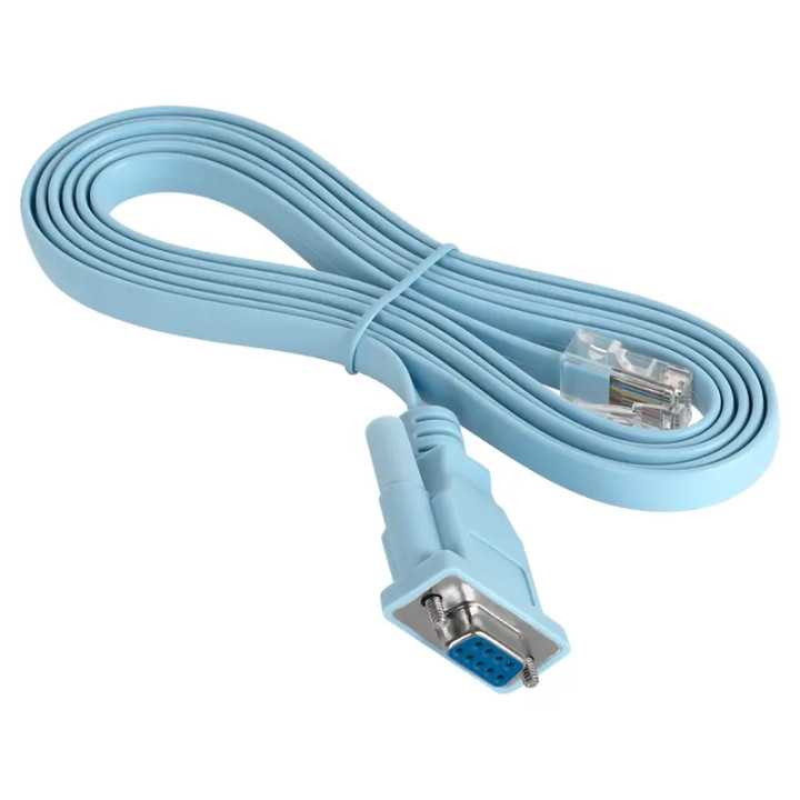 Cablu interfata RS232 la RJ45 8p8c 1.8m Cabletech