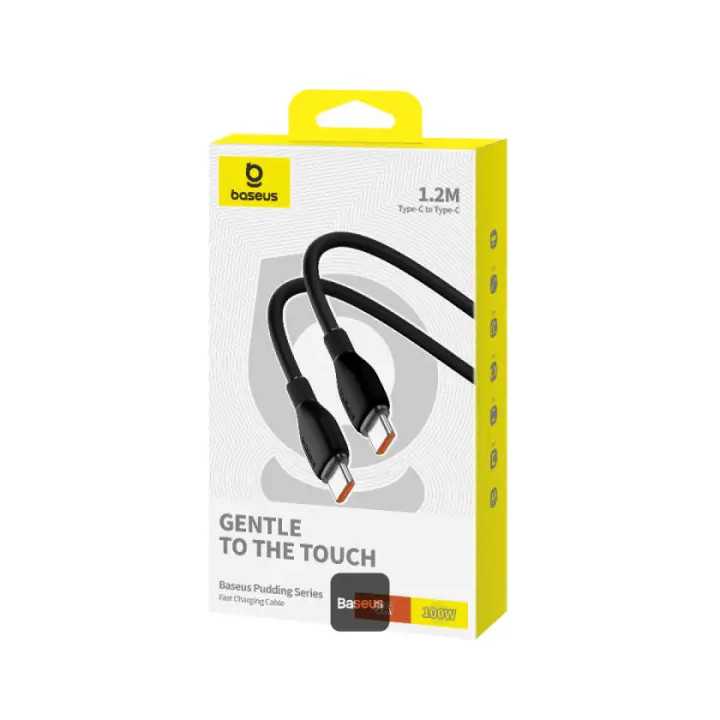 Cablu alimentare /date 1.2m 100W 5A USB Type C tata-tata Baseus P10355702111-B1