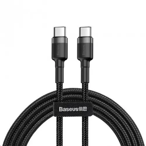Cablu alimentare /date 60W USB-C - USB-C 2m PD2.0 20V/3A Baseus CATKLF-HG1
