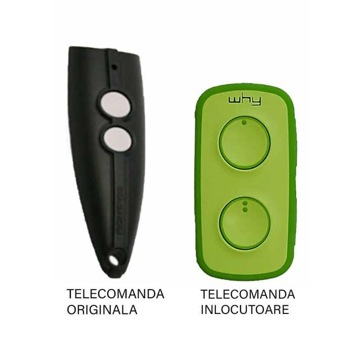 Telecomanda inlocuitoare poarta garaj cod saritor 433.92MHz Stagnoli Venus Av223 compatibila cu originalul (592)