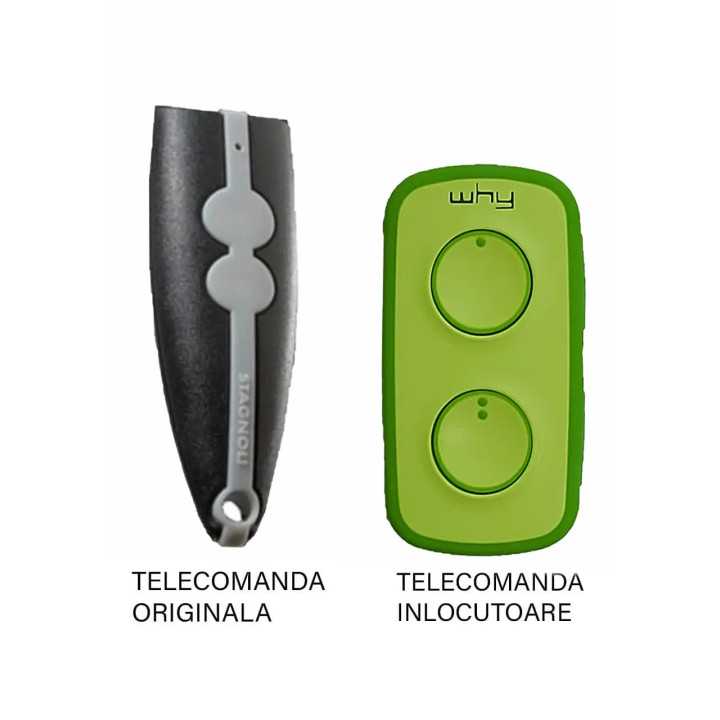 Telecomanda inlocuitoare poarta garaj Stagnoli Venus Av221 cod saritor/ 433.92MHz (593)