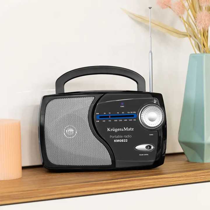 Radio portabil AM /FM Kruger&Matz KM0822