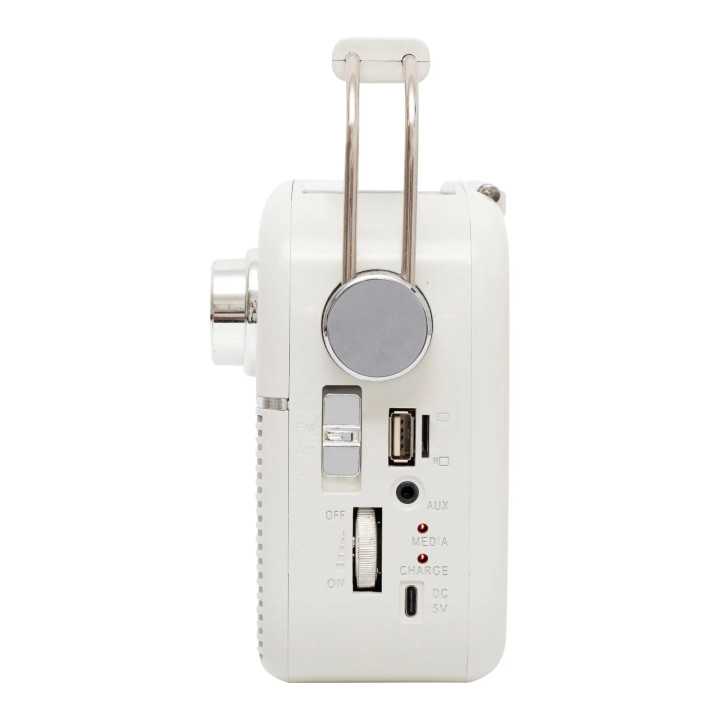 Radio hibrid AC-DC /SOLAR FM-AM-SW Bluetooth SAL RPR9