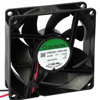 Ventilator axial 80x80x25mm 8-27.6VDC 3200rot./min 2 fire 1.32W 33dBA SUNON EF80252S1-1000U-A99