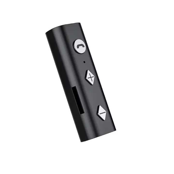 Bluetooth Receptor V4.1 +cititor microSD TF la JACK 3.5 mm cu acumulator RR02-CR BT