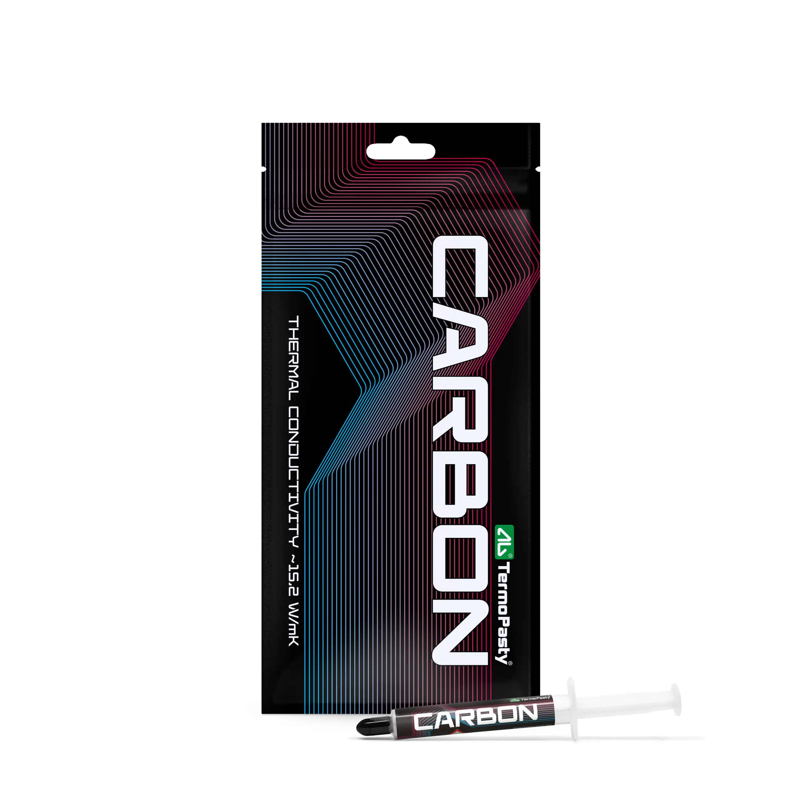Pasta termoconductoare 3gr THERMAL CARBON conductivitate termica 15.20 W/m.K. AG TermoPasty AGT-325