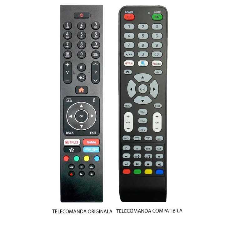 Telecomanda inlocuitoare compatibila pentru TV Vestel /JVC /Horizon IR 1423 (337-COMP)