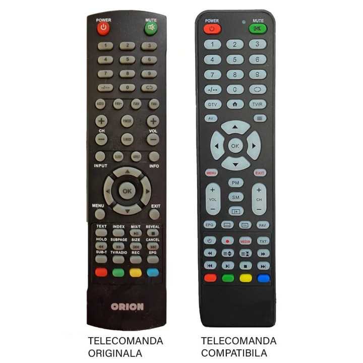 Telecomanda inlocuitoare compatibila pentru TV DenisNetwork DT48S2 (671)